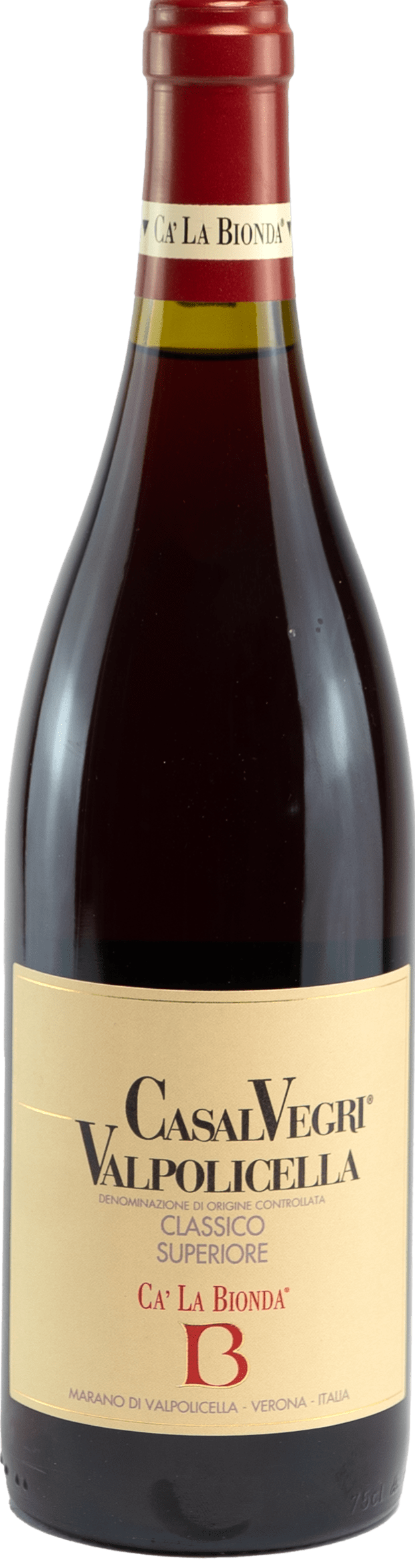 “Casalvegri” Valpolicella Classico Superiore DOC | Ca’ La Bionda | 2020